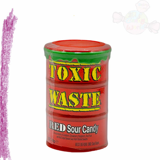 Toxic Waste Red Sour Candy