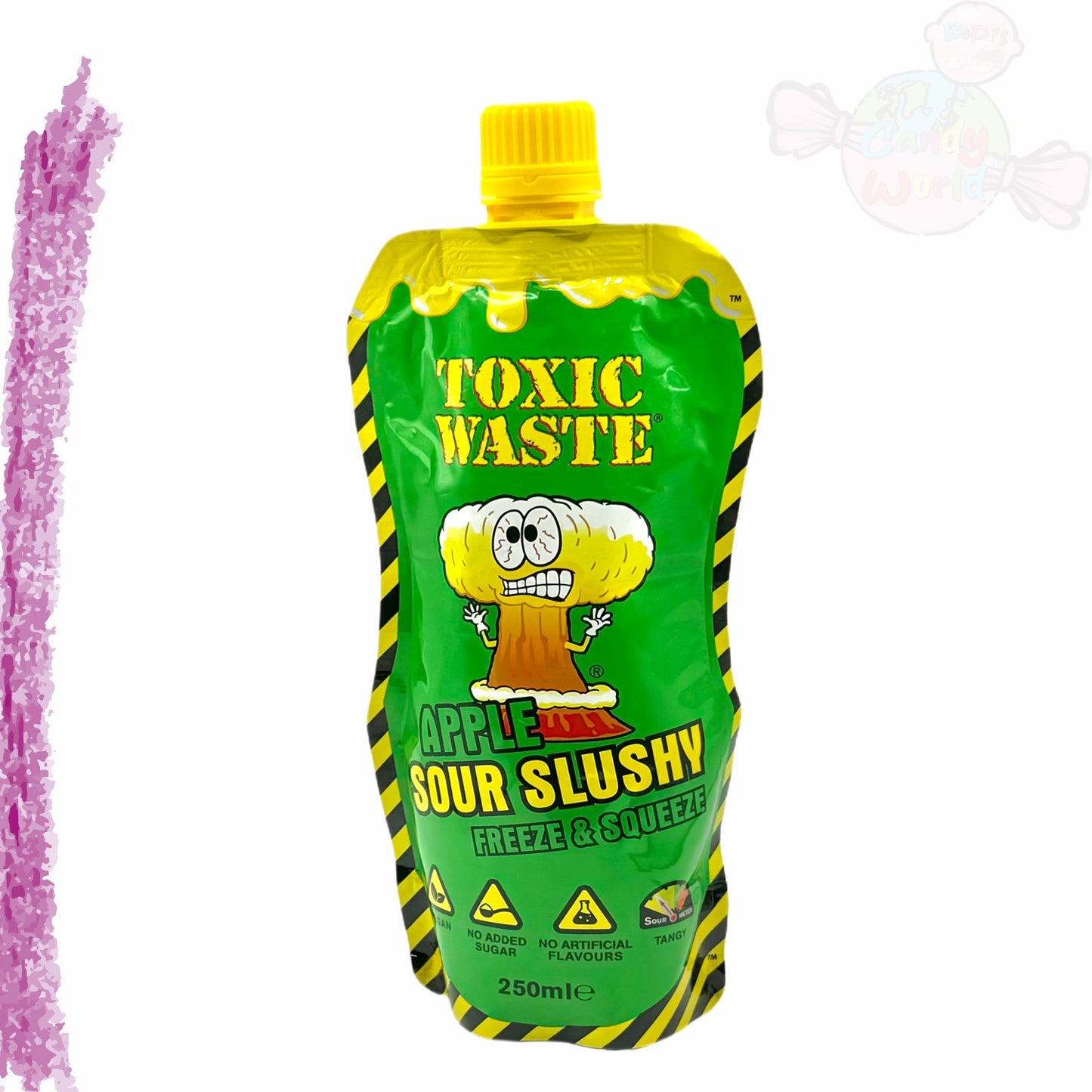 Toxic Waste Sour Slushy Apple