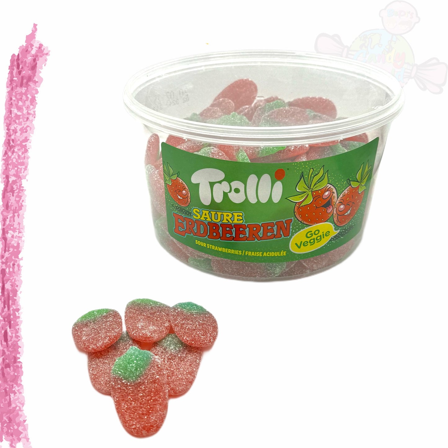 Trolli Saure Erdbeeren